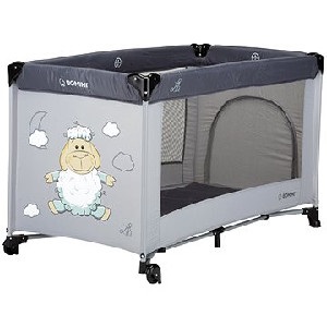 Textil kerekes kiságy